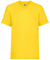 Fruit of the Loom Kids valueweight T Yellow - 3/4 Years - T-Shirts