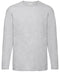 Fruit of the Loom Valueweight long sleeve T