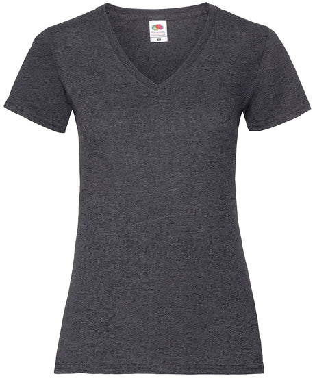 Fruit of the Loom Womens valueweight v-neck T