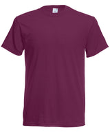 Fruit of the Loom Original T Aubergine - S - T-Shirts