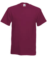 Fruit of the Loom Original T Burgundy - S - T-Shirts