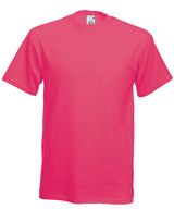 Fruit of the Loom Original T Fuchsia - S - T-Shirts