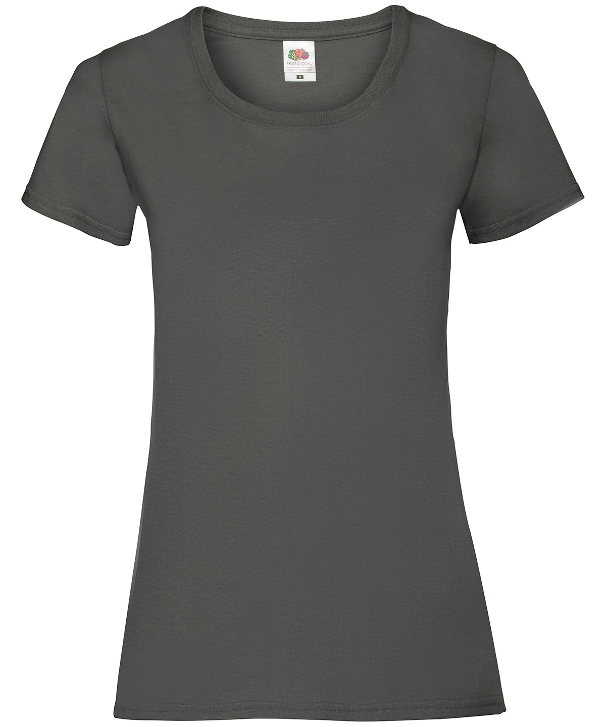 Fruit of the Loom Womens valueweight T Light Graphite
