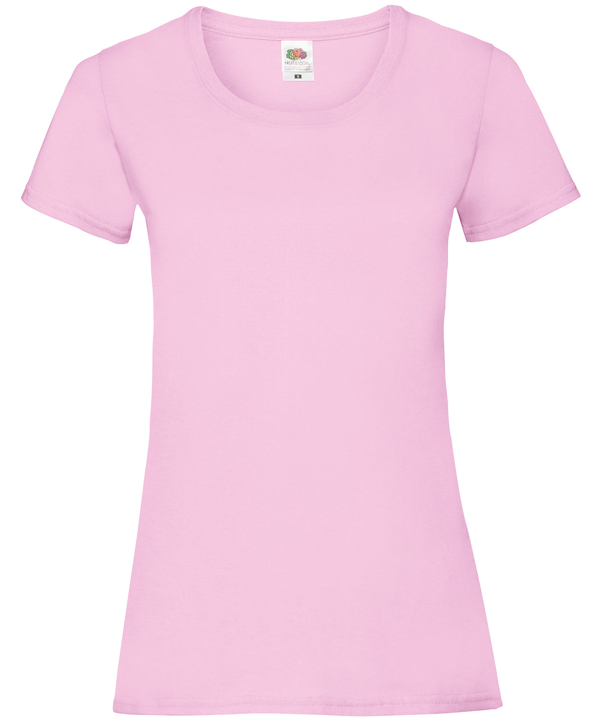 Fruit of the Loom Womens valueweight T Light Pink