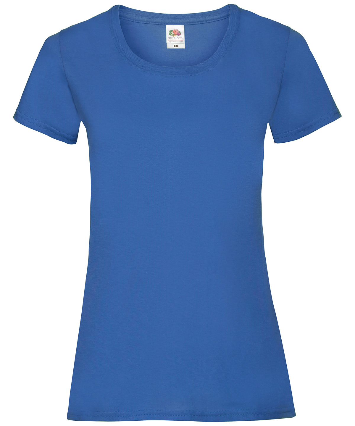 Fruit of the Loom Womens valueweight T Royal Blue