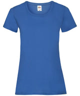 Fruit of the Loom Womens valueweight T Royal Blue - XS - T-Shirts