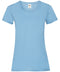 Fruit of the Loom Womens valueweight T Sky Blue
