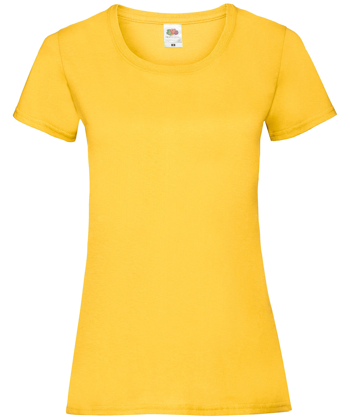 Fruit of the Loom Womens valueweight T Sunflower