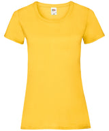 Fruit of the Loom Womens valueweight T Sunflower - XS - T-Shirts
