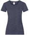 Fruit of the Loom Womens valueweight T Vintage Heather Navy