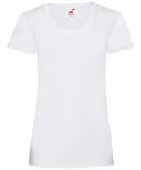 Fruit of the Loom Womens valueweight T White - XS - T-Shirts