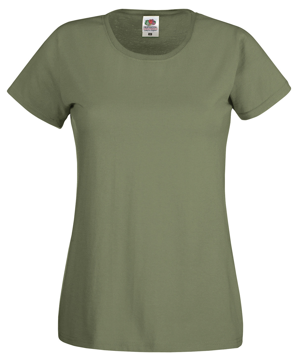 Fruit of the Loom Womens original T Classic Olive