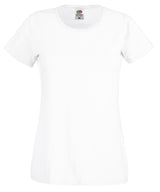 Fruit of the Loom Womens original T White - XS - T-Shirts