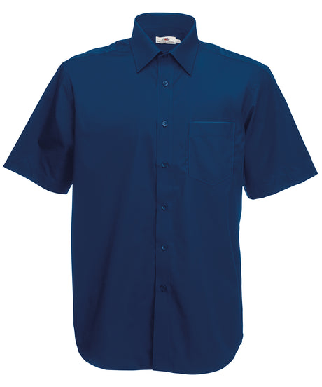 Fruit of the Loom Poplin short sleeve shirt