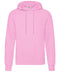 Fruit of the Loom Classic 80/20 hooded sweatshirt Light Pink