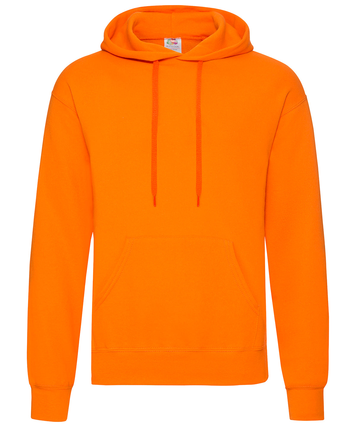 Fruit of the Loom Classic 80/20 hooded sweatshirt Orange