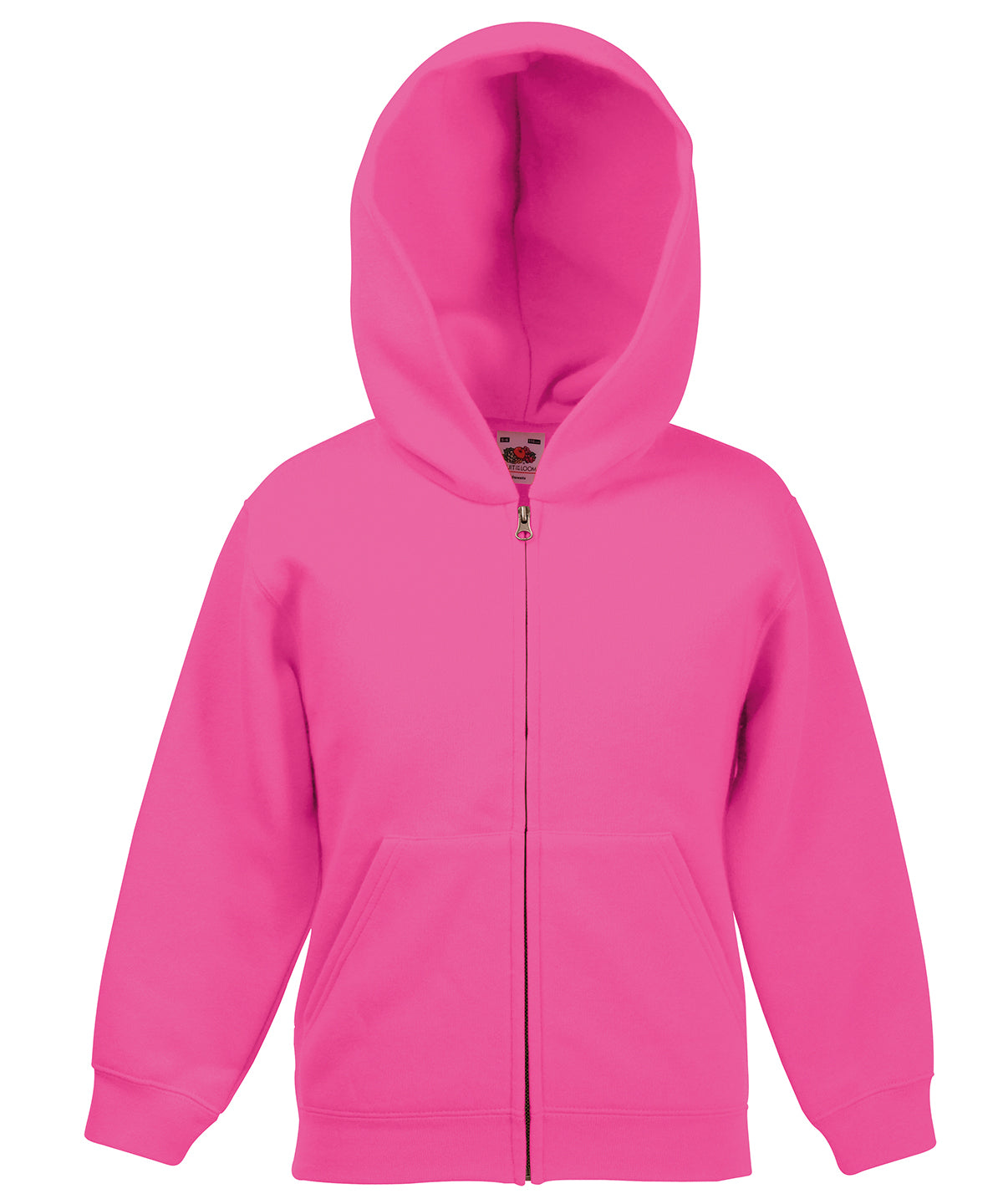 Fruit of the Loom Kids classic hooded sweatshirt jacket