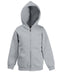 Fruit of the Loom Kids classic hooded sweatshirt jacket