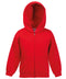 Fruit of the Loom Kids classic hooded sweatshirt jacket