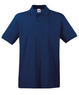 Fruit of the Loom Premium polo Navy - S - Polo Shirts