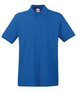 Fruit of the Loom Premium polo Royal Blue - S - Polo Shirts