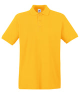 Fruit of the Loom Premium polo Sunflower - S - Polo Shirts