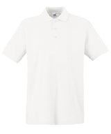 Fruit of the Loom Premium polo White - S - Polo Shirts