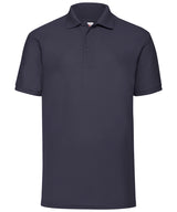 Fruit of the Loom 65/35 Polo Short Sleeve Shirt - Deep Navy / S - Shirts