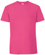 Fruit of the Loom Iconic 195 ringspun premium T Fuchsia - S - T-Shirts