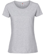 Fruit of the Loom Womens Iconic 195 ringspun premium t-shirt Heather Grey - XS - T-Shirts