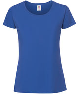 Fruit of the Loom Womens Iconic 195 ringspun premium t-shirt Royal Blue - XS - T-Shirts