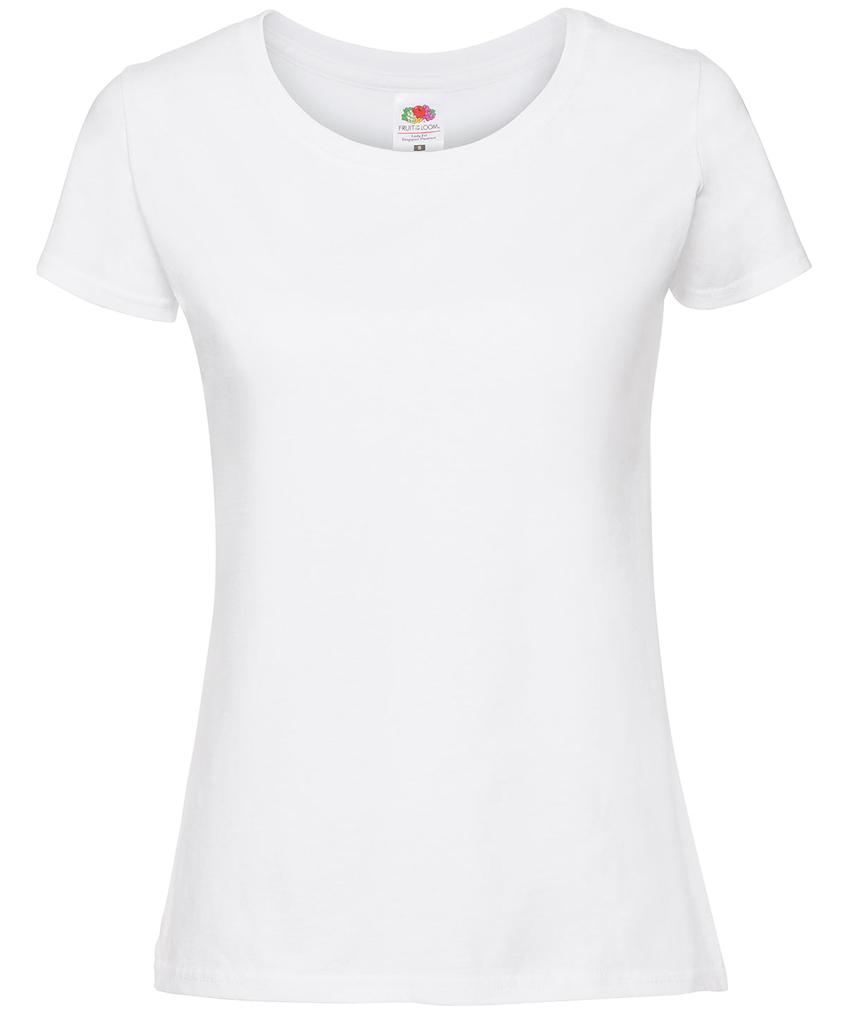 Fruit of the Loom Womens Iconic 195 ringspun premium t-shirt White
