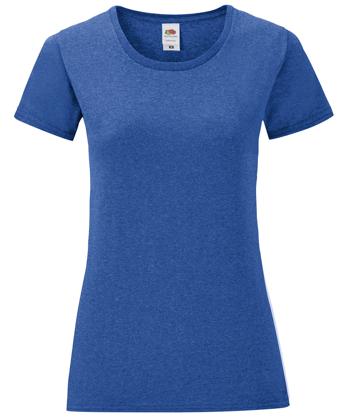 Fruit of the Loom Womens iconic T Heather Royal