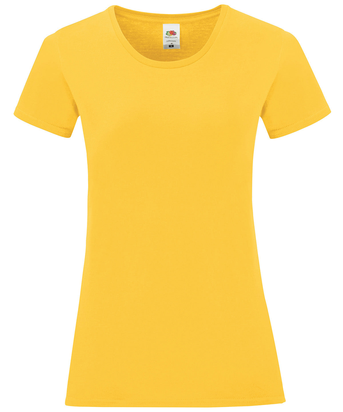 Fruit of the Loom Womens iconic T Sunflower
