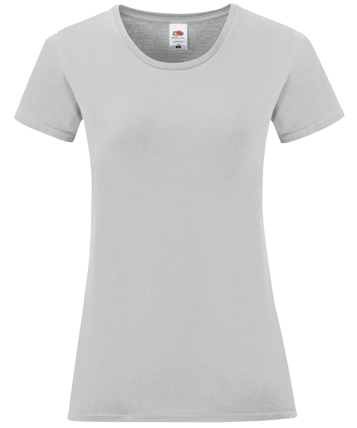 Fruit of the Loom Womens iconic T Zinc