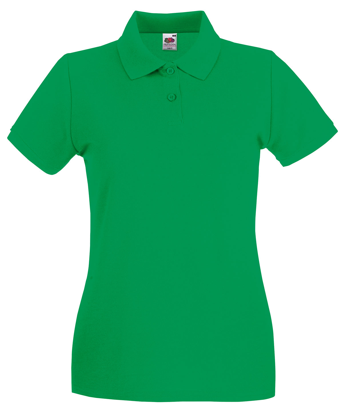 Fruit of the Loom Womens premium polo Kelly Green