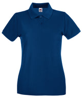 Fruit of the Loom Women’s Premium Polo Shirt - Navy / XS - Shirts