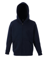 Fruit of the Loom Kids premium hooded sweatshirt jacket