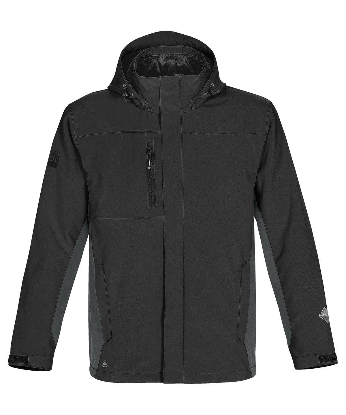 Stormtech Atmosphere 3-In-1 Jacket - Black/Granite / S - Jackets