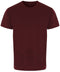 TriDri Performance T-Shirt Burgundy/ Black Melange