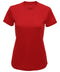 TriDri Womens Performance T-Shirt Fire Red