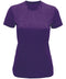 TriDri Womens Performance T-Shirt Purple Melange