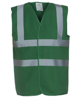 Yoko Hi-Vis 2-Band-And-Braces Waistcoat - Paramedic Green / S - Vest: Yellow