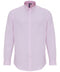 Premier Cotton-rich Oxford stripes shirt