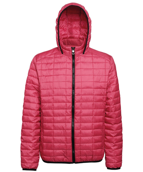 2786 Honeycomb hooded jacket