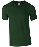 Gildan Softstyle adult ringspun t-shirt Forest Green - S - T-Shirts