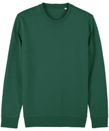 Stanley/Stella Unisex Changer Iconic Crew Neck Sweatshirt - Bottle Green / XS - Sweatshirts