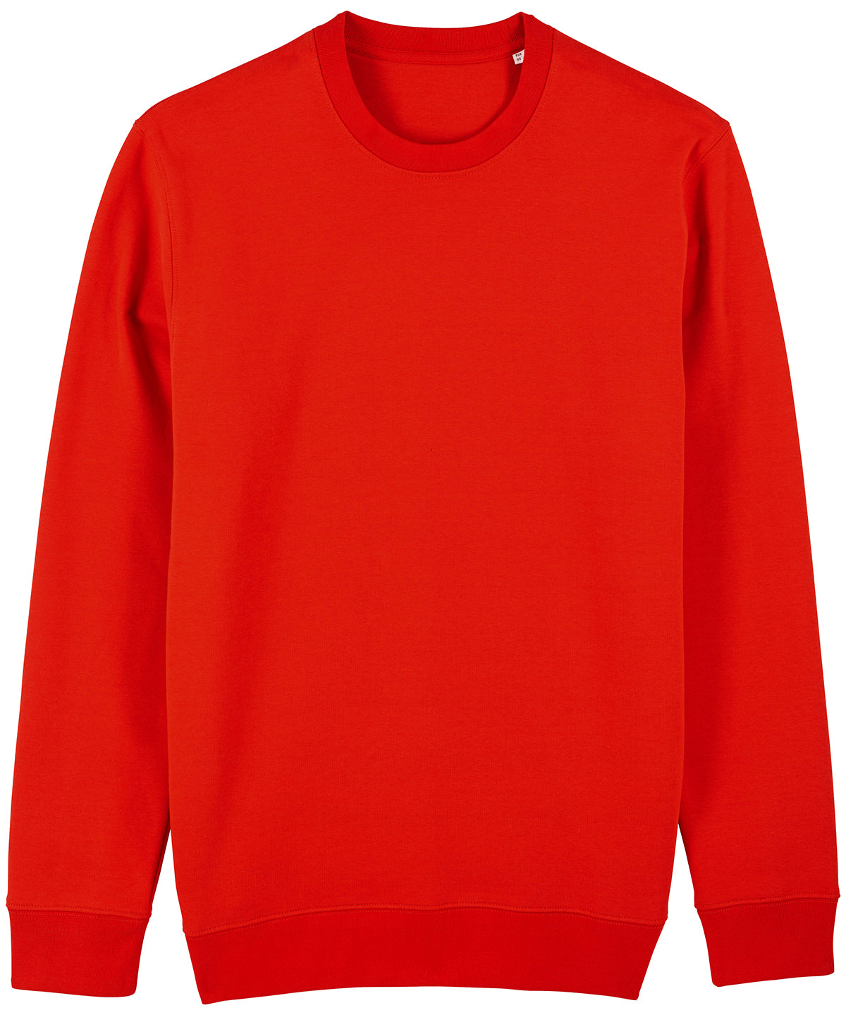 Stanley/Stella Unisex Changer Iconic Crew Neck Sweatshirt Bright Red