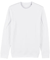 Stanley/Stella Unisex Changer Iconic Crew Neck Sweatshirt - White / XS - Sweatshirts: Green