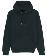 Stanley/Stella Unisex Cruiser Iconic 2.0 Hoodie Sweatshirt - Black / XXS / 85% organic cotton and 15% recycled